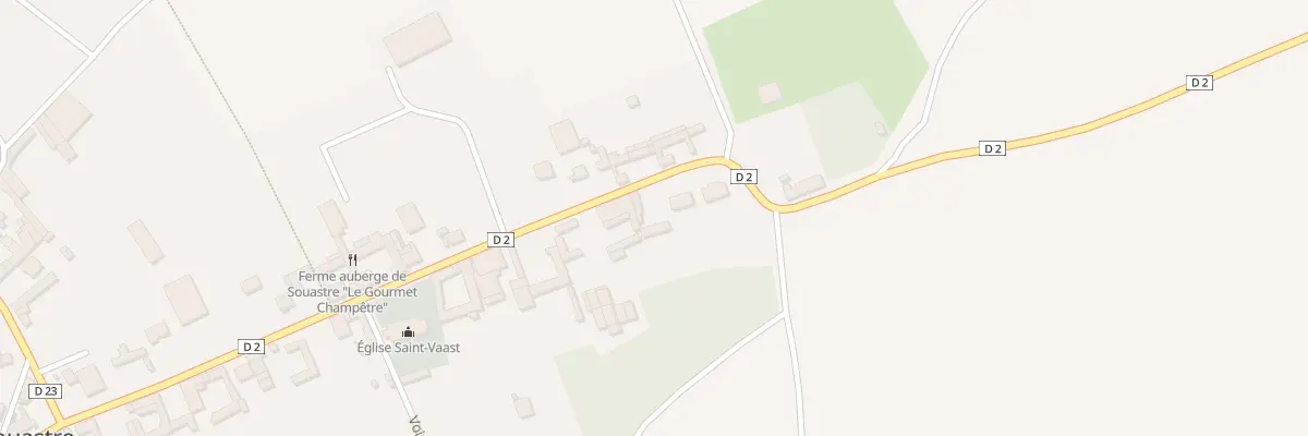 Plan du 29 Rue de Bienvillers au Bois à Souastre