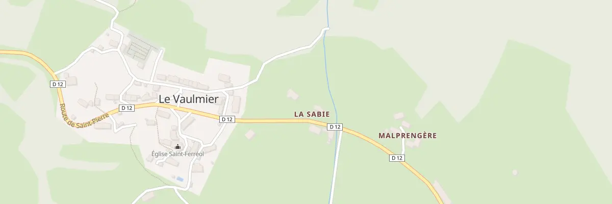 Plan du 5061 La Sabie au Vaulmier