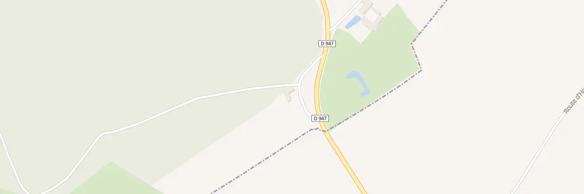 Plan du 1 Rte Nationale à Houtkerque