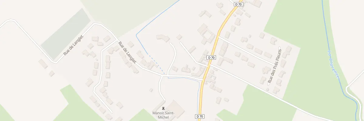 Plan du 6 Rue de Lenglet à Gonnehem