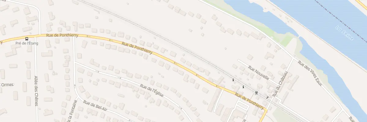 Plan du 18 Rue de Ponthierry à Boissise-le-Roi
