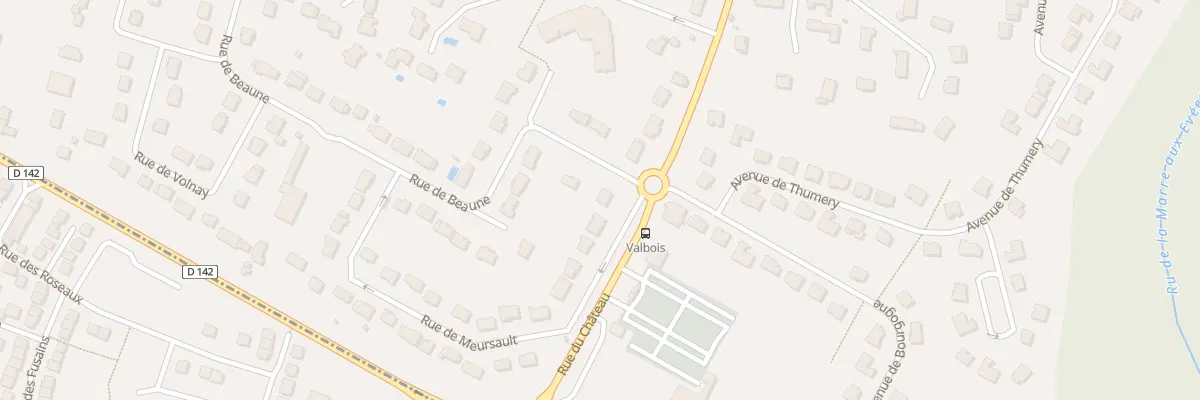 Plan du 2 Rue de Meursault à Boissise-le-Roi