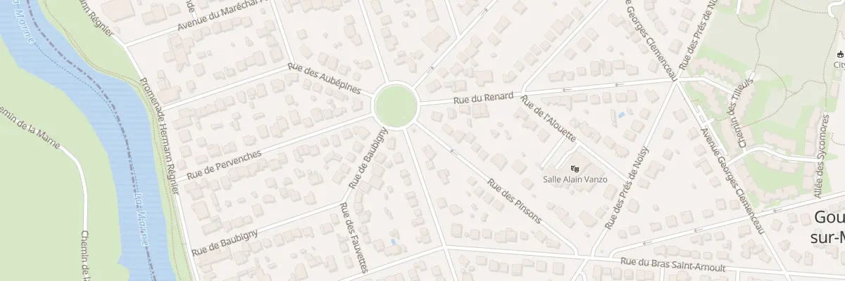 Plan du 25 Rue des Pinsons à Gournay-sur-Marne