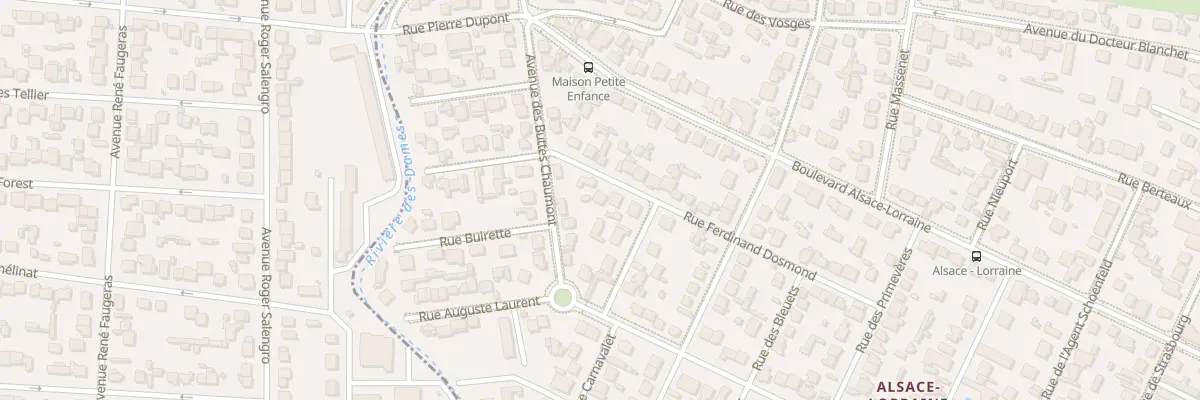 Plan du 21B Rue Ferdinand Dosmond à Chelles