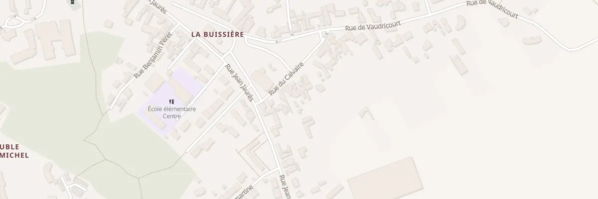 Plan du 70B Rue du Calvaire à Bruay-la-Buissière