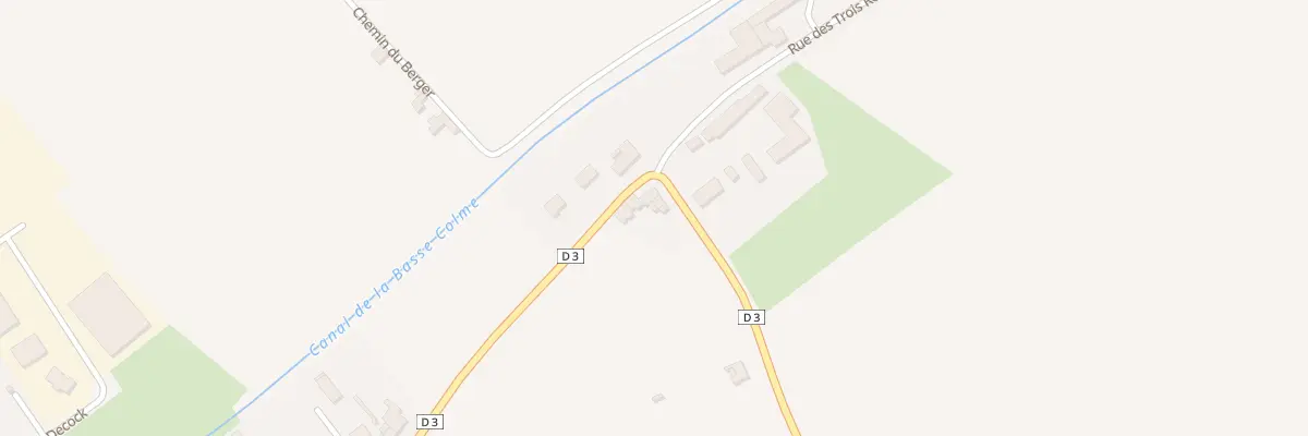 Plan du 107 Rue Coppens à Hondschoote