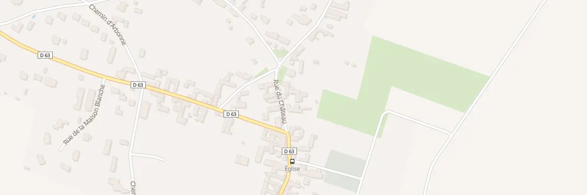 Plan du 4 Rue du Château à Achères-la-Forêt