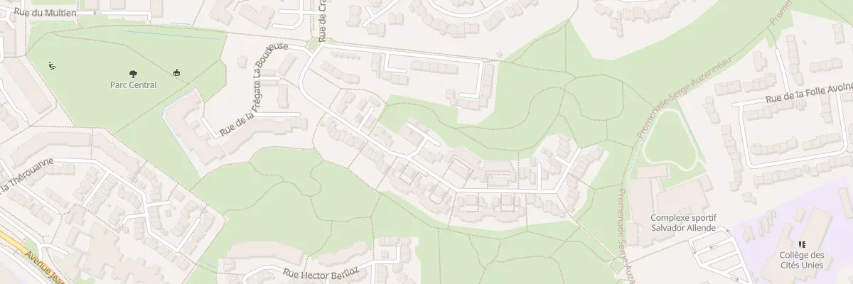 Plan du 3 Rue de la Polynésie à Combs-la-Ville