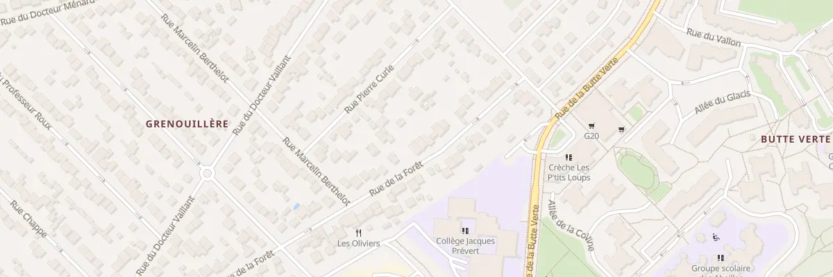 Plan du 61 Rue de la Forêt à Noisy-le-Grand
