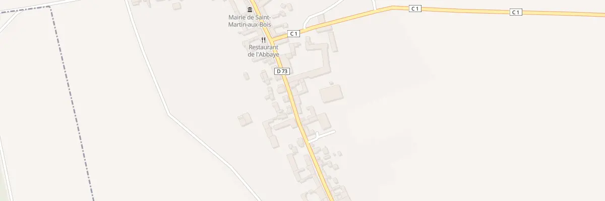 Plan du 384 Rue de l’Abbaye à Saint-Martin-aux-Bois