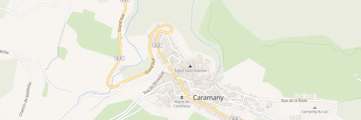 Plan du 6 Rue du Presbytere à Caramany