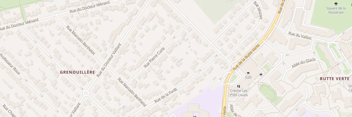 Plan du 24 Rue Pierre Curie à Noisy-le-Grand
