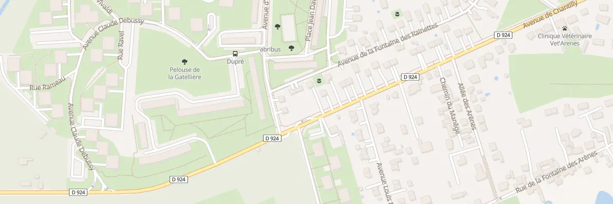 Plan du 48 Rte de Chantilly à Senlis