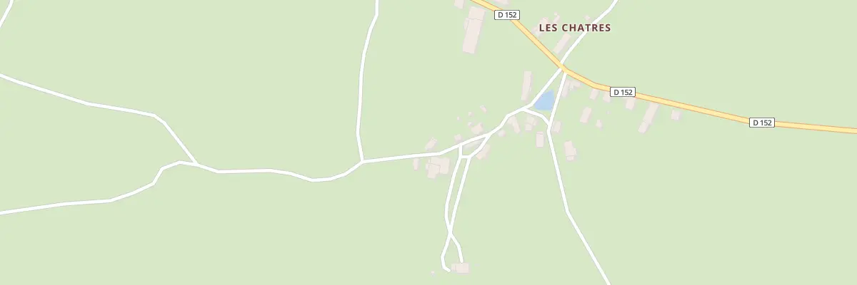 Plan du 28 Les Chatres à Sainte-Thérence