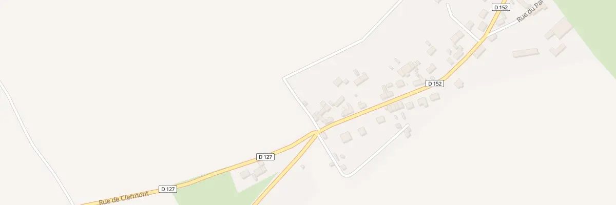 Plan du 5 Rue des Vignes à Montiers