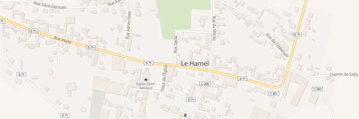 Plan du 141 Rue du Général John Monash au Hamel