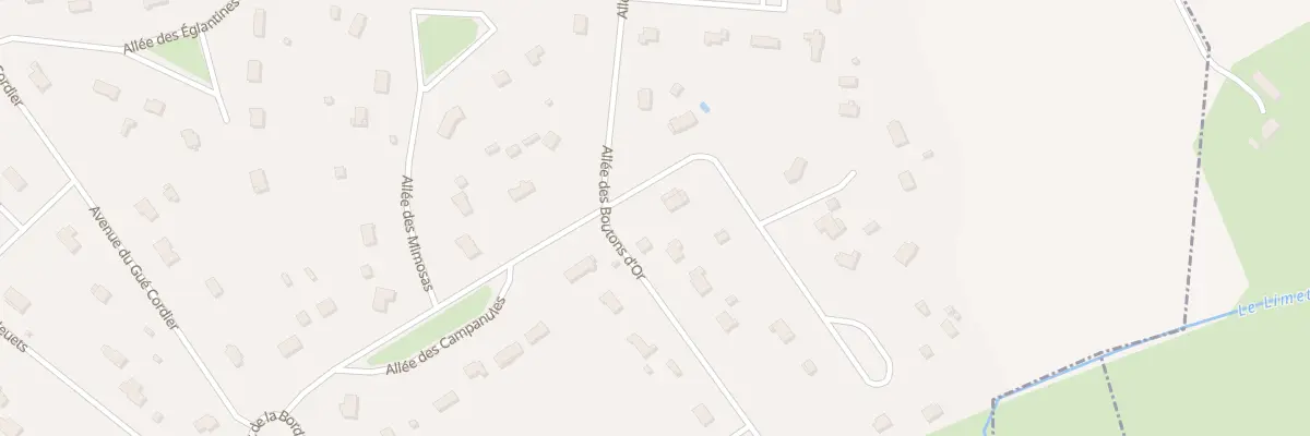Plan du 100 All des Primevères à Noyers