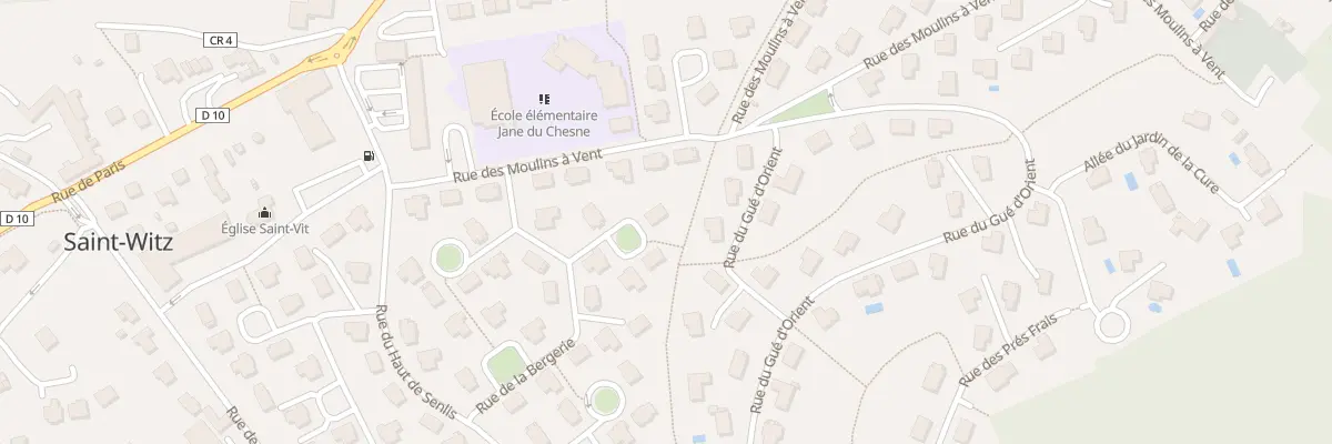 Plan du 20 Rue de la Bergerie à Saint-Witz