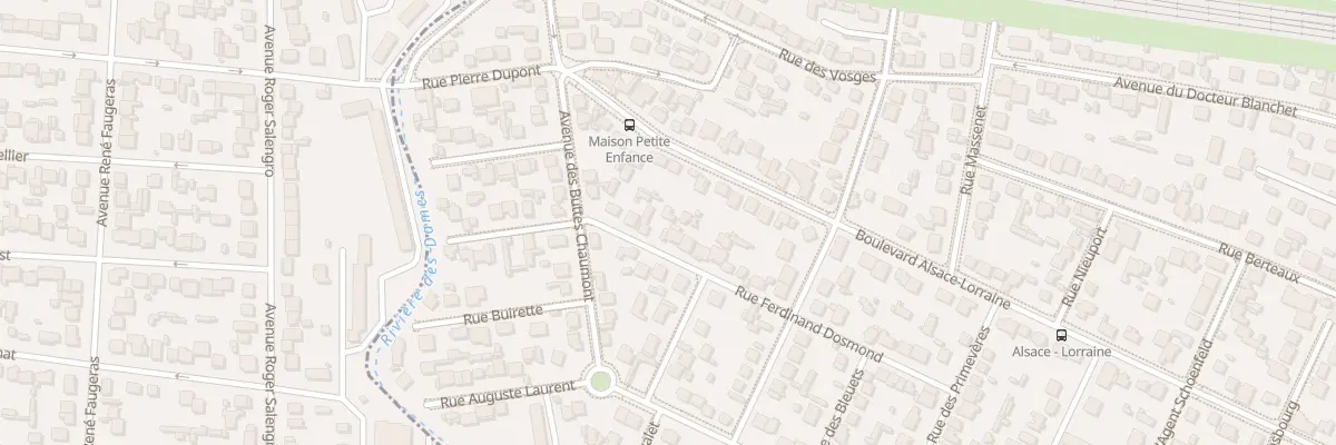 Plan du 30 Rue Ferdinand Dosmond à Chelles