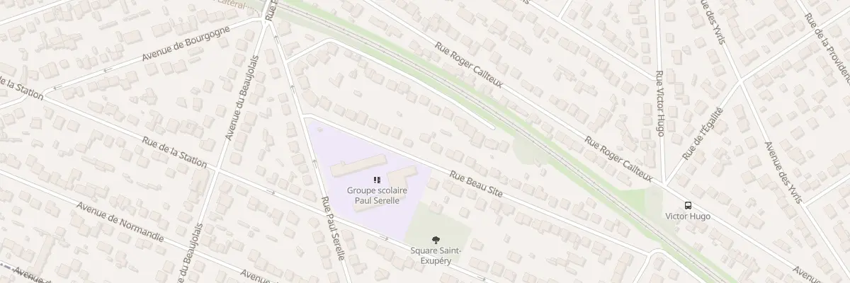 Plan du 15 Rue Beau Site à Noisy-le-Grand