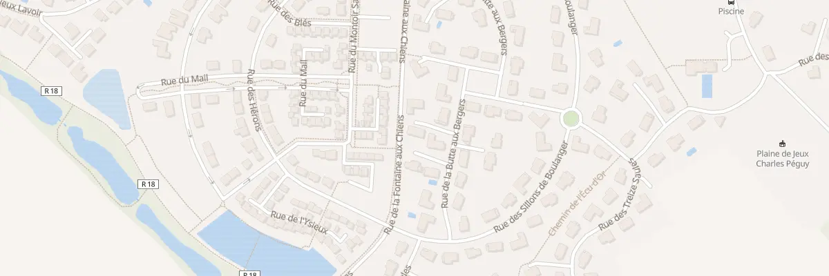 Plan du 38 Rue de la Butte aux Bergers à Saint-Witz