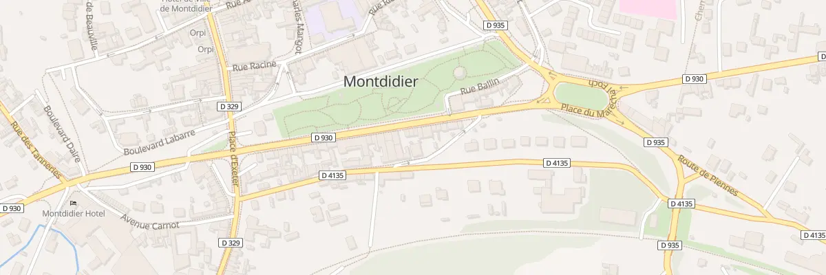 Plan du 26 Bd du Général Debeney à Montdidier