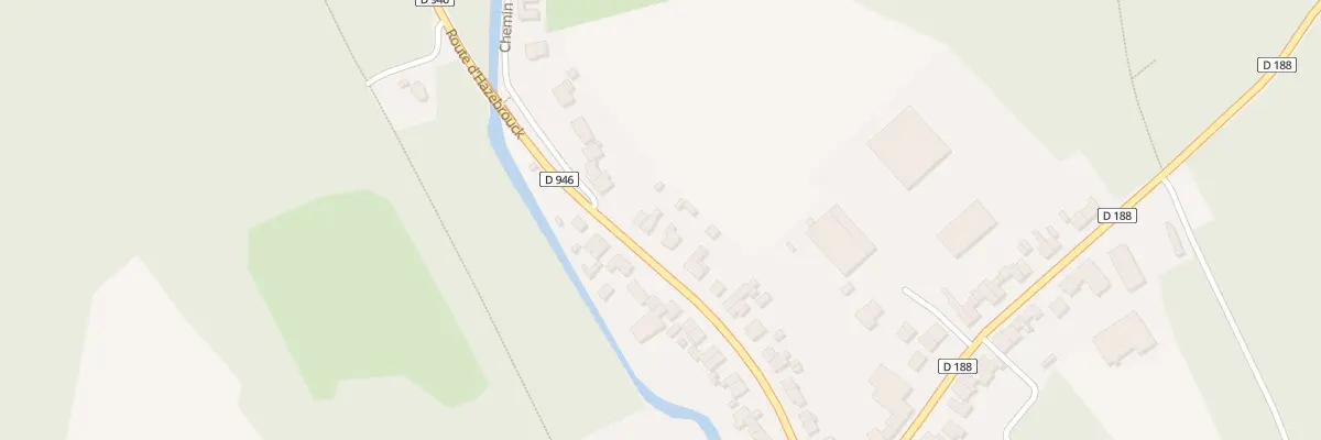 Plan du 26 Rte d’Hazebrouck à Morbecque