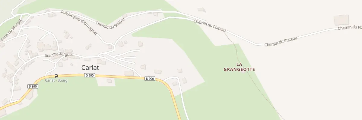 Plan du 1 Rue des Grimpeurs à Carlat