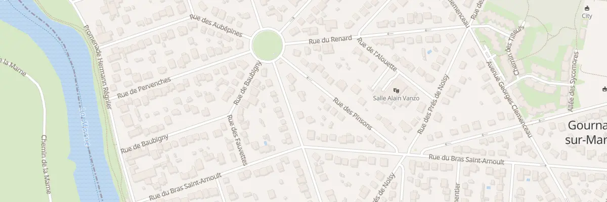 Plan du 41 Bd de la Résistance à Gournay-sur-Marne