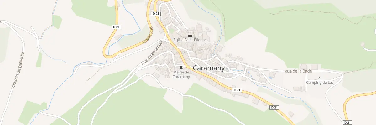 Plan du 20 Gr Grand Rue à Caramany