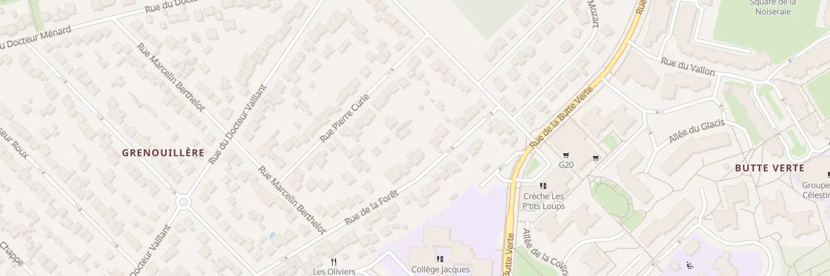 Plan du 71 Rue de la Forêt à Noisy-le-Grand