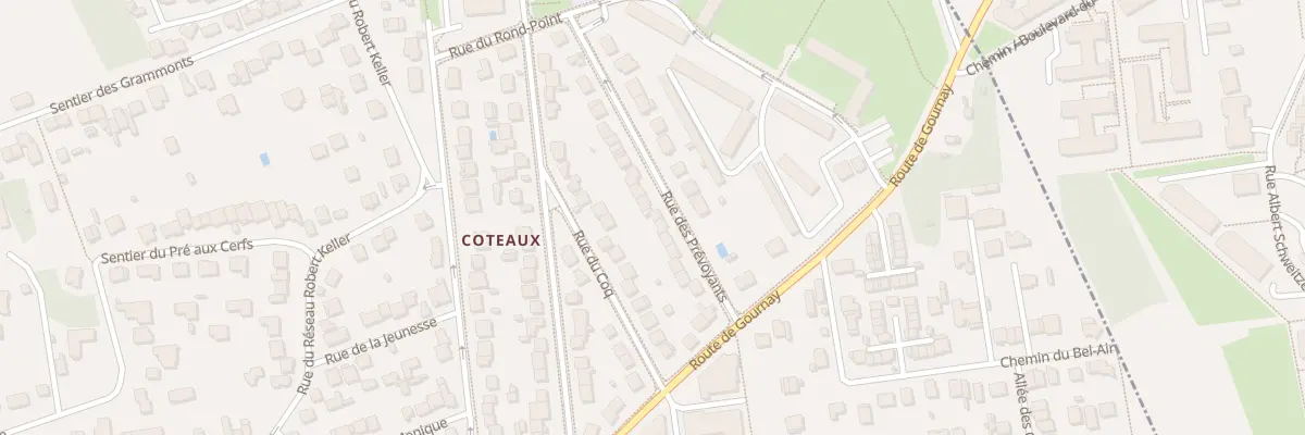 Plan du 15 Rue des Prévoyants à Noisy-le-Grand