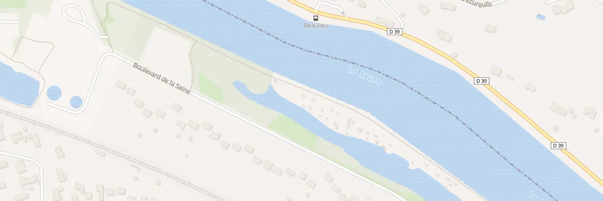Plan du 5160N Che de Halage à Boissise-le-Roi
