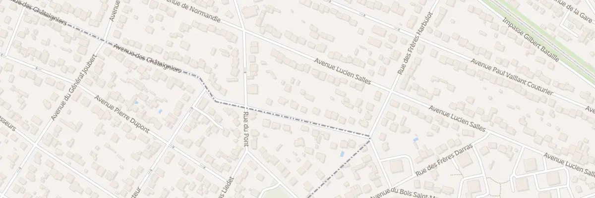 Plan du 42 Rue des Frères Harbulot à Noisy-le-Grand