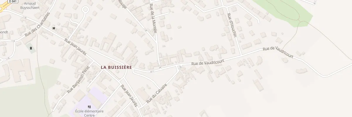 Plan du 253 Rue de Vaudricourt à Bruay-la-Buissière