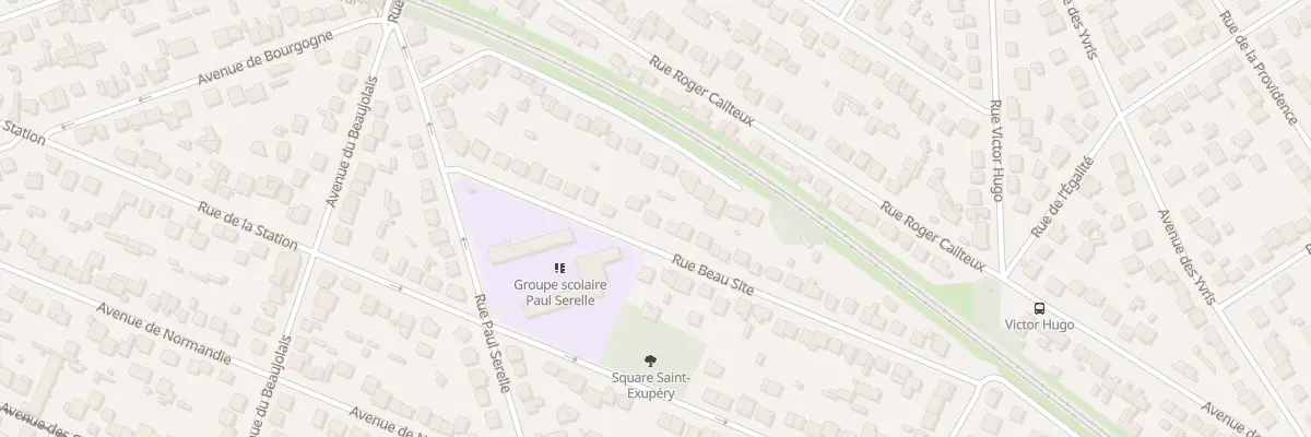 Plan du 17 Rue Beau Site à Noisy-le-Grand