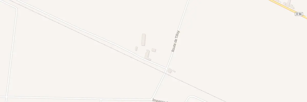 Plan du 2 Rte de Tilloy à Corbeilles