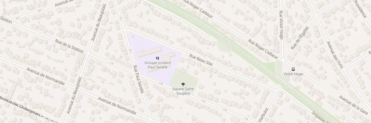 Plan du 22 Rue Beau Site à Noisy-le-Grand