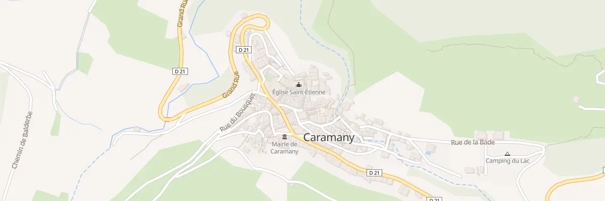 Plan du 5 Rue du Clocher à Caramany