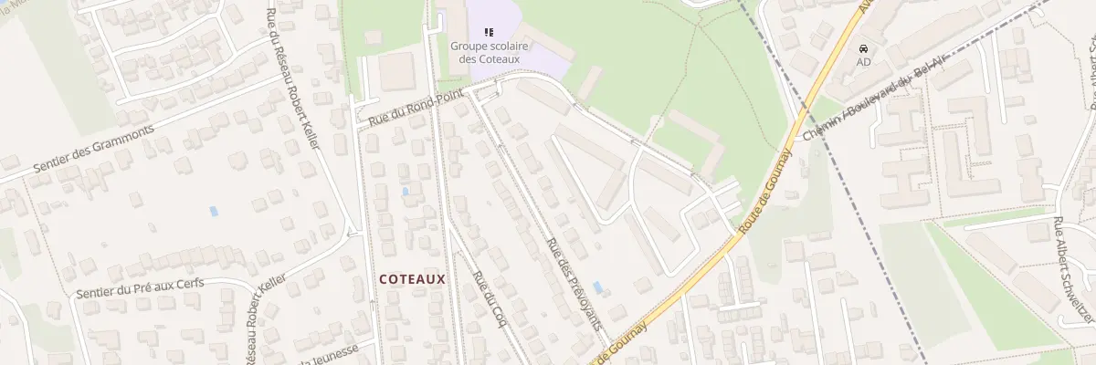 Plan du 24 Rue des Prévoyants à Noisy-le-Grand