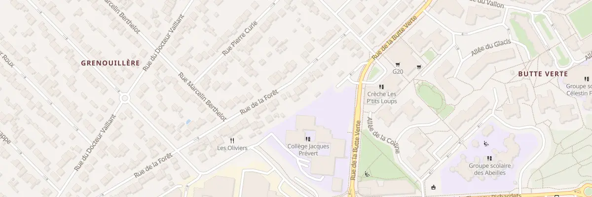 Plan du 80 Rue de la Forêt à Noisy-le-Grand