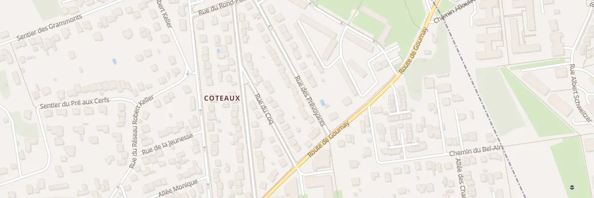 Plan du 11 Rue des Prévoyants à Noisy-le-Grand