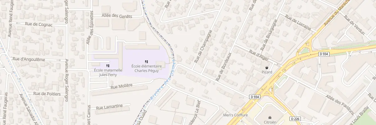 Plan du 32 Rue de Champagne à Chelles
