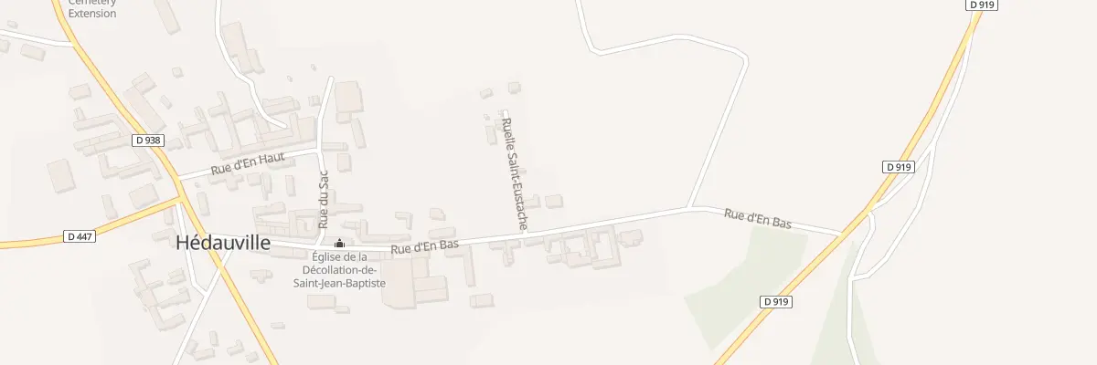 Plan du 19 Rue d’En Bas à Hédauville