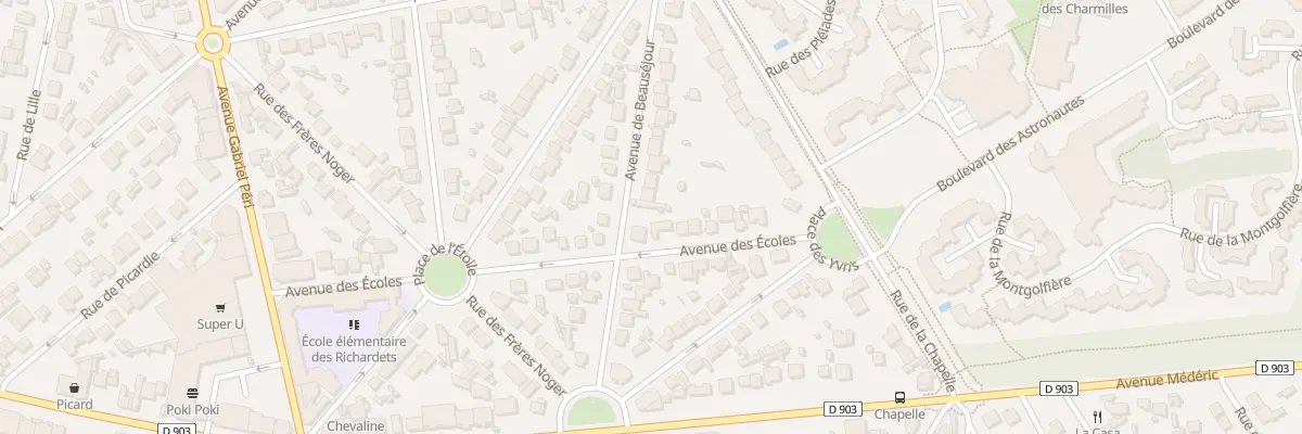 Plan du 25 Av Beausejour à Noisy-le-Grand