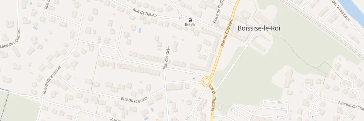 Plan du 8 Rue du Donjon à Boissise-le-Roi