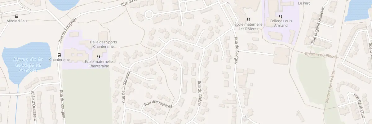Plan du 20 Rue des Rivières à Savigny-le-Temple