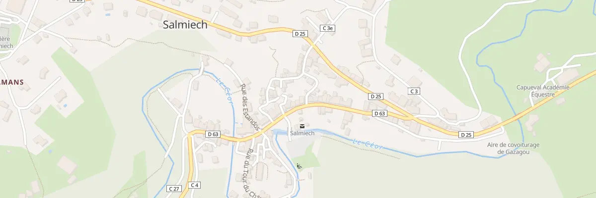 Plan du 5061 Salmiech à Salmiech