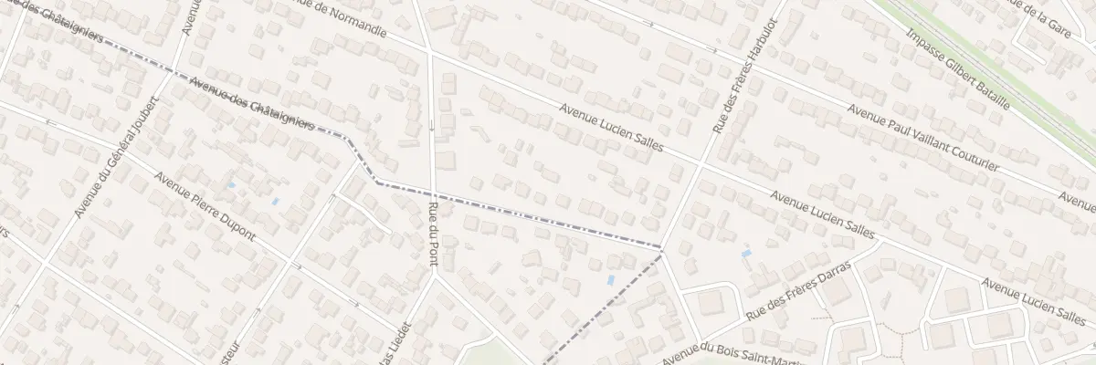 Plan du 40 Rue des Frères Harbulot à Noisy-le-Grand