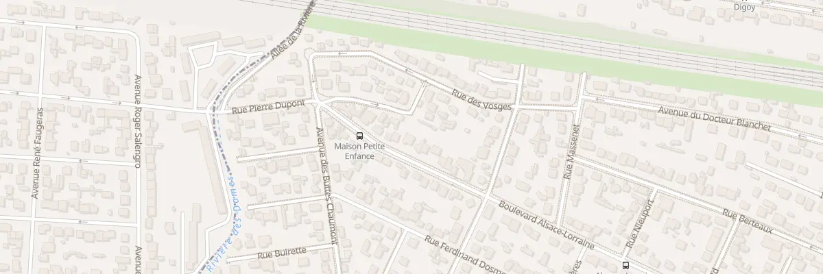 Plan du 62 Bd Alsace Lorraine à Chelles